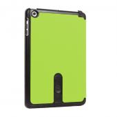 Multifunctional sound enhance stand PU leather case for iPad mini